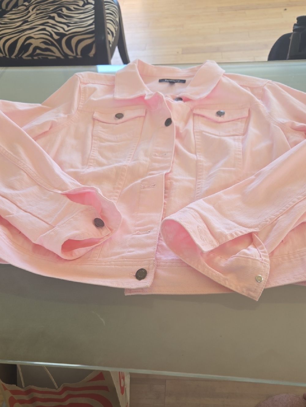 Relativity Light Pink Jean Jacket